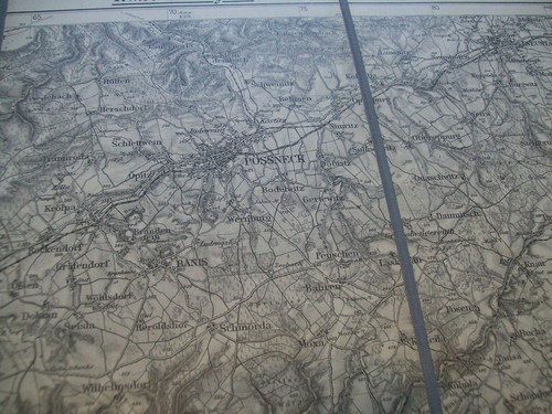 DR deutsche Reichsbahn Plan Eisenbahn Karte Landkarte Rudolstadt berichtigt 1933 - Bild 7 von 7