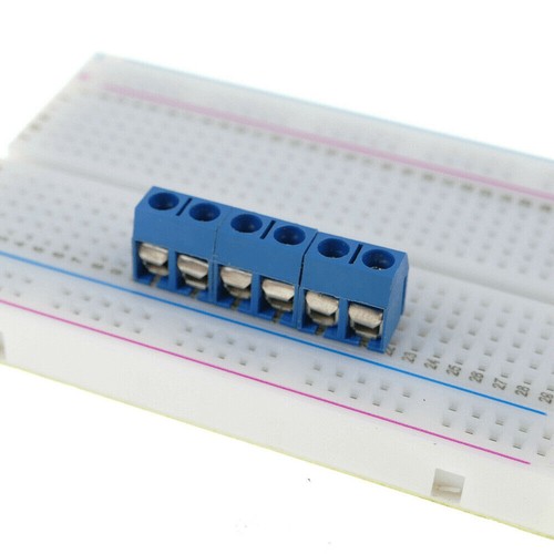 2/3Pin 5mm Pitch KF301-2P/3P PCB Mount Screw Terminal Block Connector 60pcs Blue - Picture 5 of 6