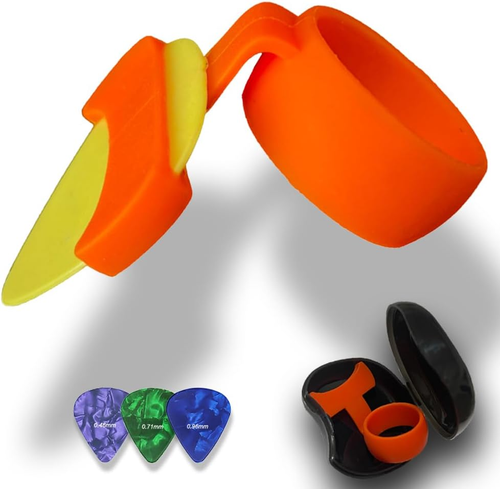 Ultimate Ergonomic Guitar Pick Grips – Durable Silicone for All Playing Styles–