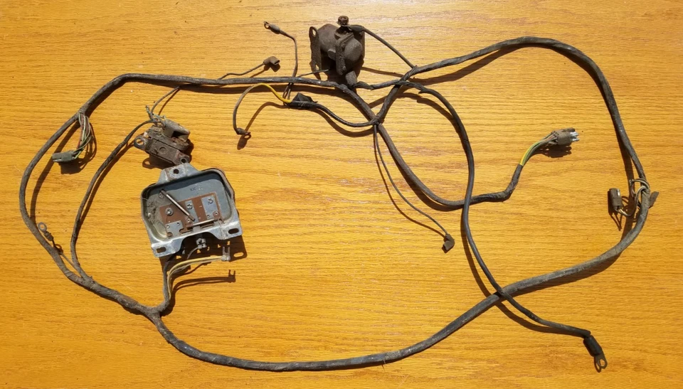 Arnés de cableado del motor 1962-63 Ford Ranchero Falcon 1963 vintage 64 65 66 Mustang Foto 2 de 4