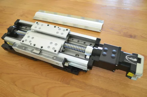 12" Parker 404XR Linear Actuator Precision Ground Ballscrew IMS MDrive17 Stepper