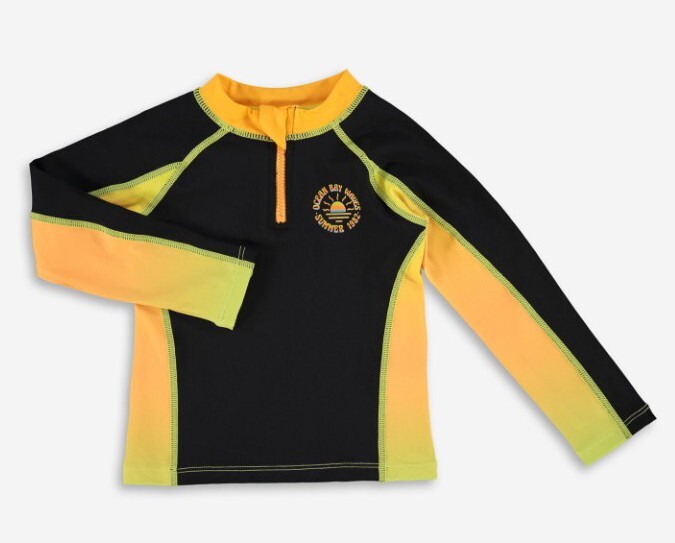 Zara Boys/Girls Rash Vest Sun Safe Swim Top 1-2years New Tagged