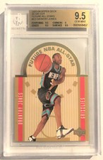 2003-04 Upper Deck SE Die Cut Future All-Stars Dahntay Jones #E2 BGS GEMMINT 9.5