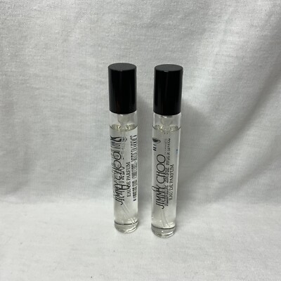 Jimmy Choo EAU DE PARFUM 7.5 ml. 0.25 FL. OZ. (Lot of 2)  New w/o Box #2101