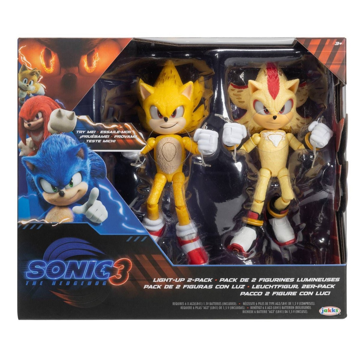 Super Shadow Super Sonic 3 Jakks 5 Super Shadow Super Sonic 3 Jakks 5