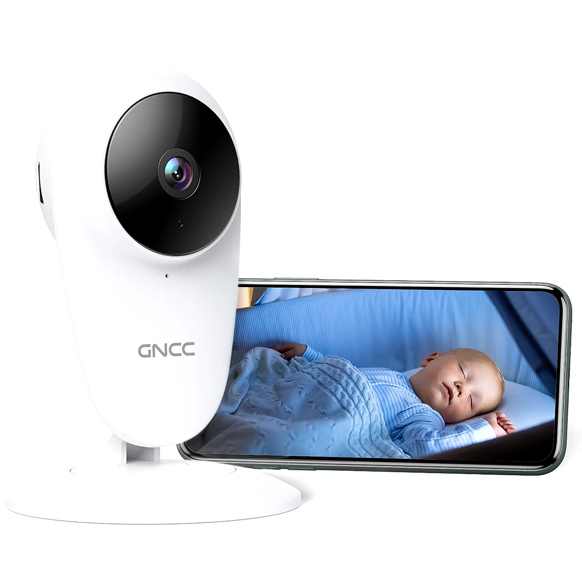 C1 Baby Monitor - Indoor Camera with Night Vision & Two-Way Audio