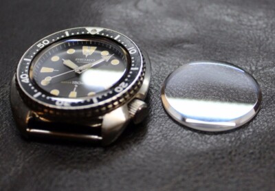 Sapphire Clear AR 320w34ga Seiko diver 6309-7290 6309-729A 6309