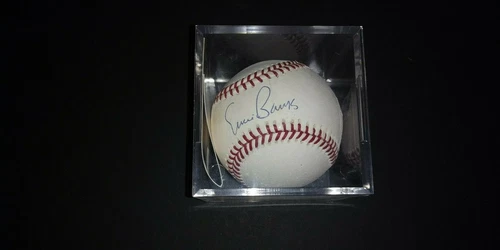 Ernie Banks  Autographed Baseball