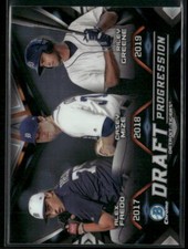 2019 Bowman Alex Faedo / Casey Mize / Riley Greene Draft Progression