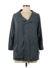 Hi-line Women Gray Coat M