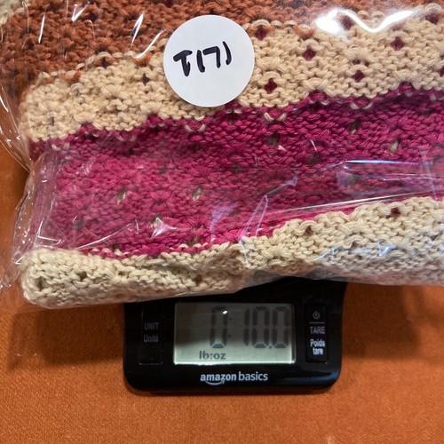 Grace + Karma Crochet Tank Top Sz L Multicolor Cottage Core Beachy Festival - Picture 8 of 8