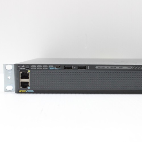 Cisco WS C2960X 24PS L V04 2960X 24x Port 1Gbps PoE L2 Managed Switch SFP 740W - Picture 4 of 14