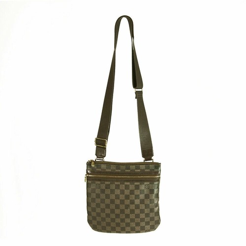 Louis Vuitton Pochette Bosphore Damier Ebene Marrone Messenger Borsa a  Tracolla | eBay