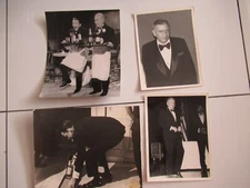 Lot of 4 Frank Sinatra Photos Black White Great Price!