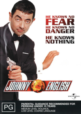 VHS - Johnny English - He Knows No Fear He Knows No Danger He