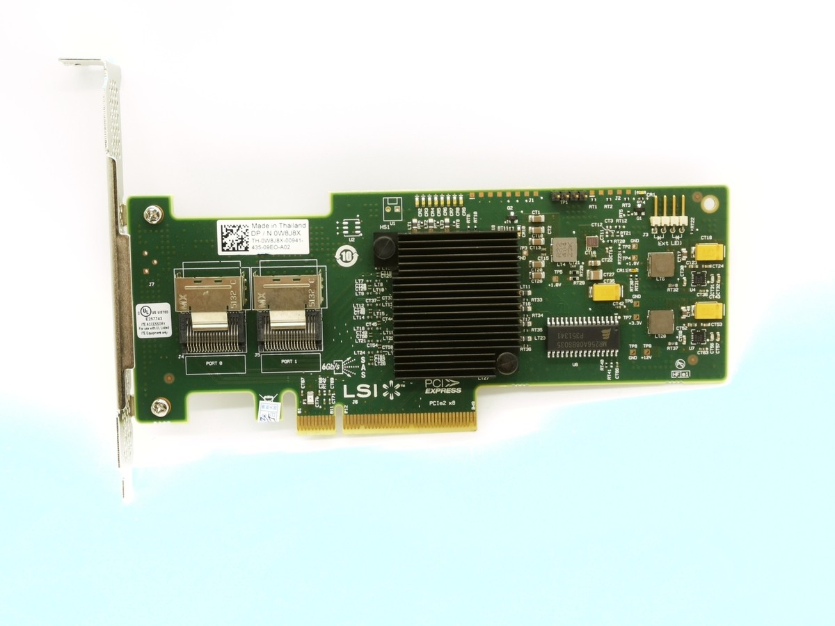 Lsi 9211-8i LSI 9207-8i HBA Card IT Mode P20 - 6Gbps SAS SATA For FreeNAS, UnRAID, ZFS (2x SFF-8087) Hba Sata