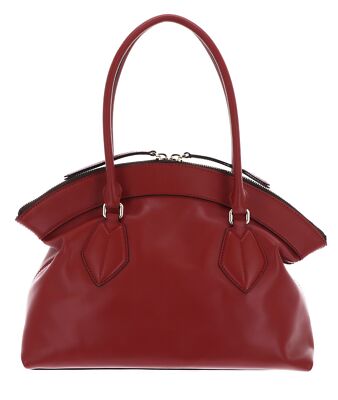 FURLA Erica Tote Bag M Schultertasche Tasche Rosso Mattone dunkelrot Neu