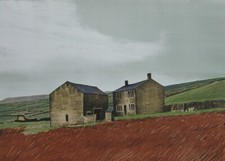 Signed Original Peter Brook Lithograph 'April - Showers'