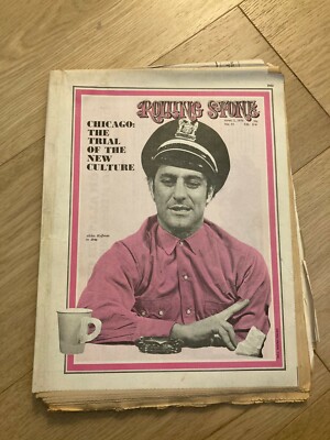 ROLLING STONE MAGAZINE ISSUE #55 April 2 1970 ABBIE HOFFMAN JOAN BAEZ