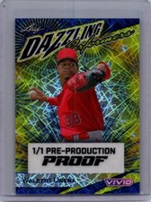 Walbert Urena 2024 Leaf Baseball 1/1 Pre Production Proof
