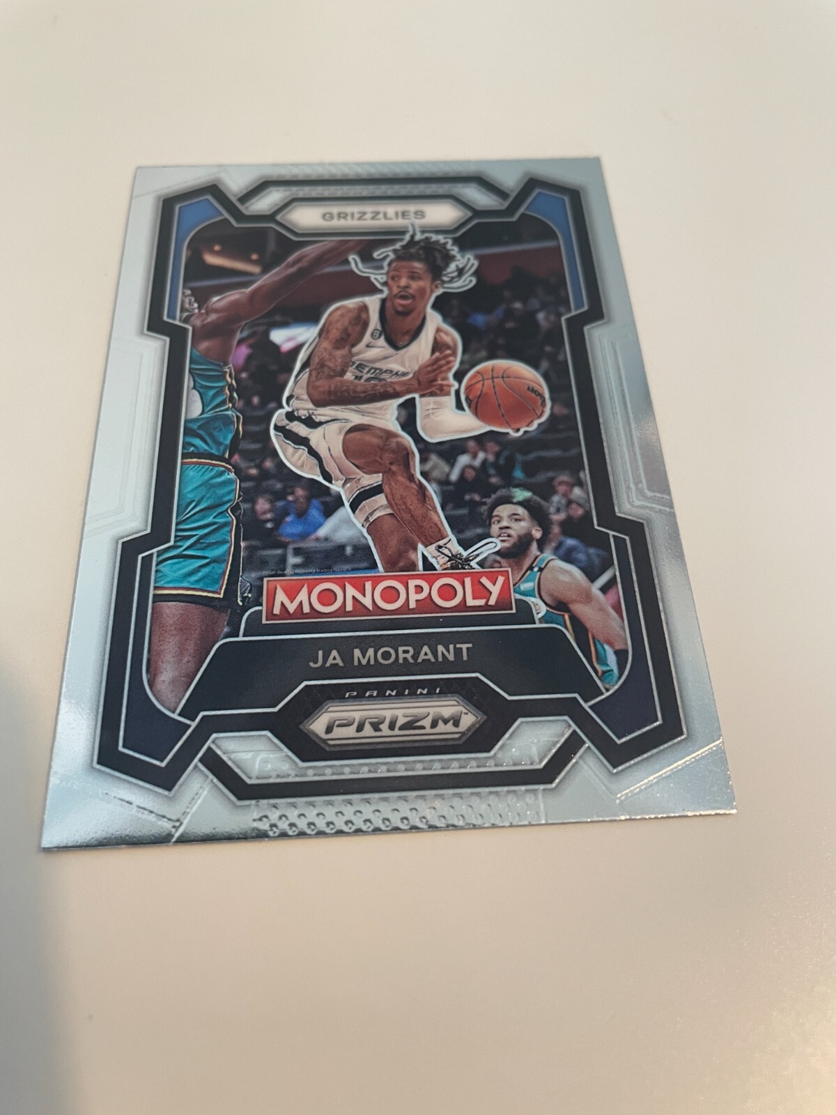 Ja Morant 2023-24 Panini Prizm Monopoly SILVER #44 Memphis Grizzlies
