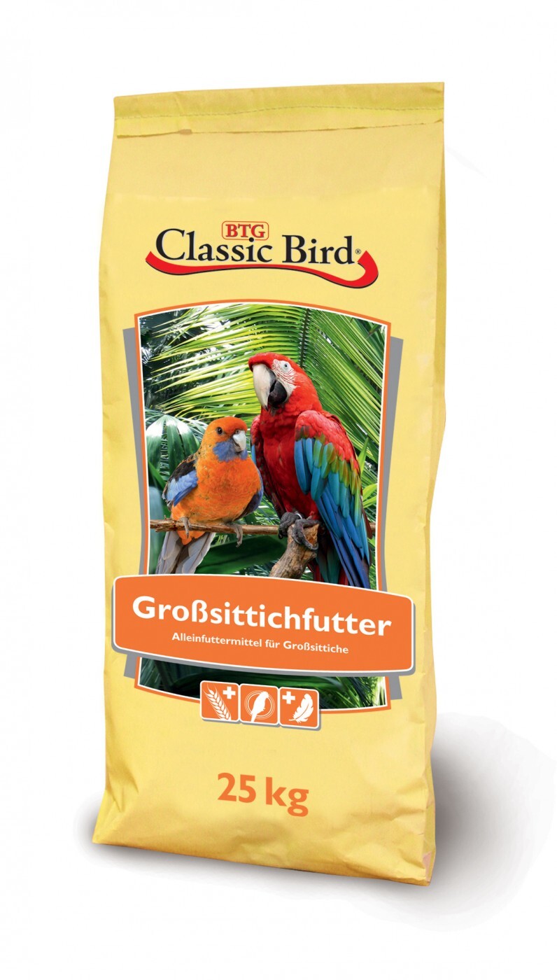 Classic Bird Großsittichfutter | 25kg mit Kardisaat