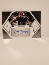 Karl Brooks 2023 SAGE Rookie Autograph #A-KB2 Silver