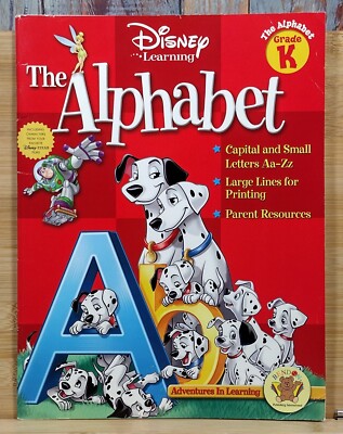 Disney Learning The Alphabet Grade K (2004, Paperback)