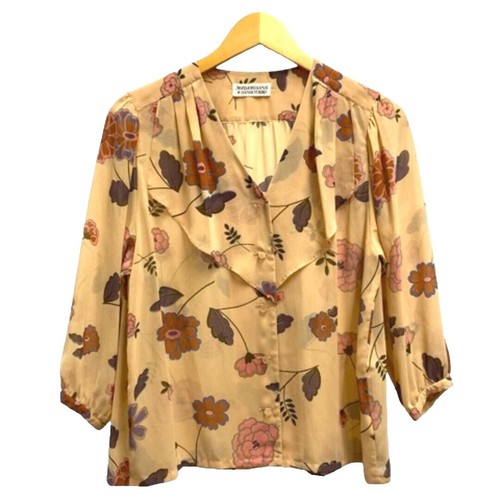 Anthropologie Yukiko Noritake x Asymmetrical Floral MidiDress Size 0 | eBay