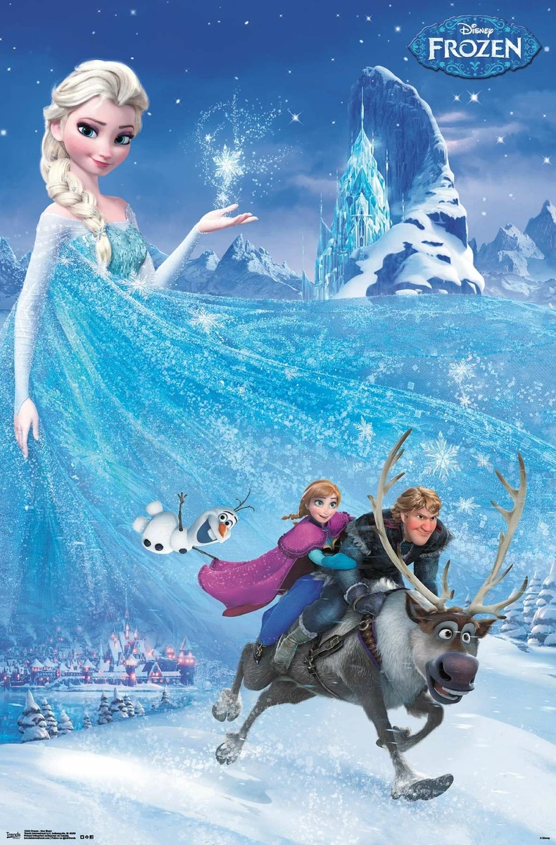 Trends International 2024 Disney Frozen Mini Wall Calendar