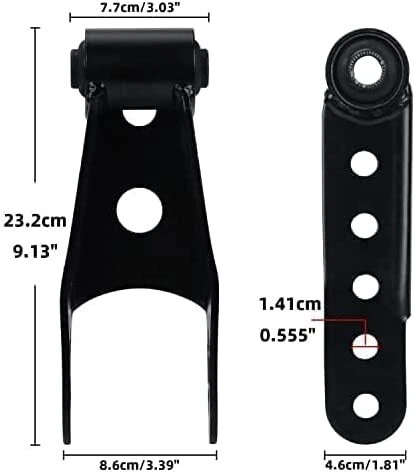 2 grilletes traseros 6400 para Dodge 1994~2001 Ram 1500 Ford 97-03 F150 Foto 4 de 4