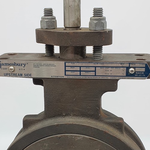 4" Jamesbury 815W11 Absperrklappe - Bild 3 von 6