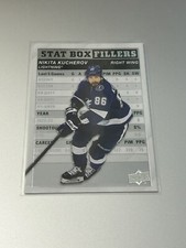 Nikita Kucherov 2023-24 Upper Deck #SB-1 Stat Box Fillers Tampa Bay Lightning