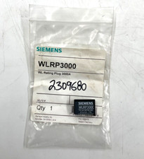 NEW SIEMENS WLRP3000 WL RATING PLUG 3000 A
