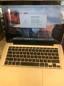 Macbook Pro 13 Inch Mid 12 A1278 Core I5 2 5ghz 4gb Ram 1000gb Hdd Notebook Ebay