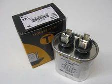 TOC6 Titan Pro 6 mfd uf 370 Volts Dual Motor Run Capacitor HVAC