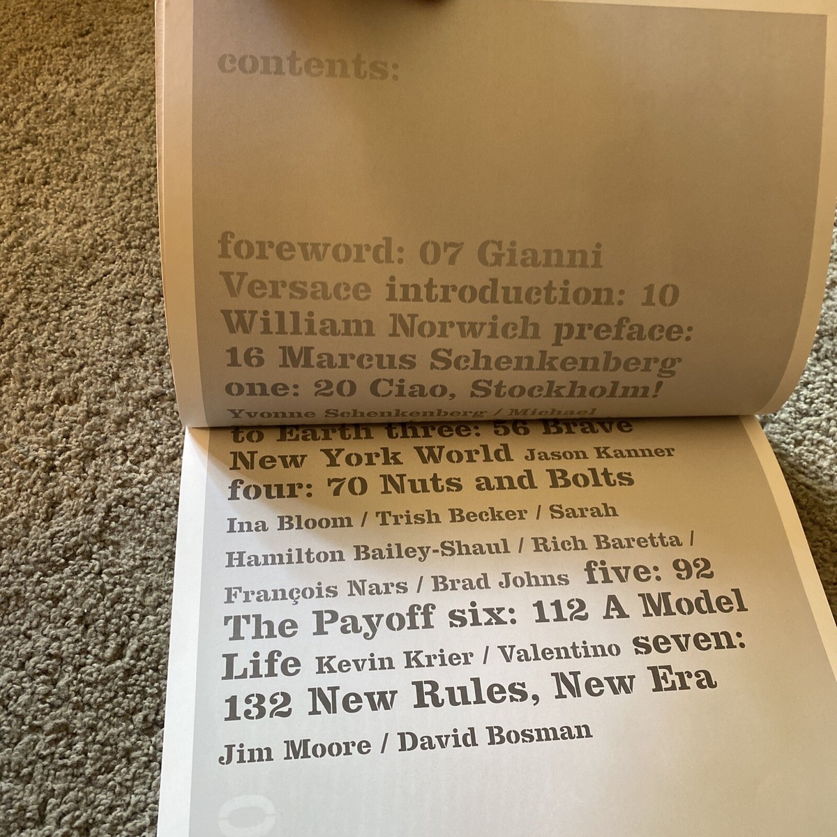 Marcus Schenkenberg - New Rules (Universe, 1997) 1st/1st Fashion