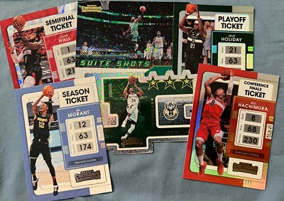 2021-22 Panini Contenders Basketball Rookie/Vet Base/Inserts 