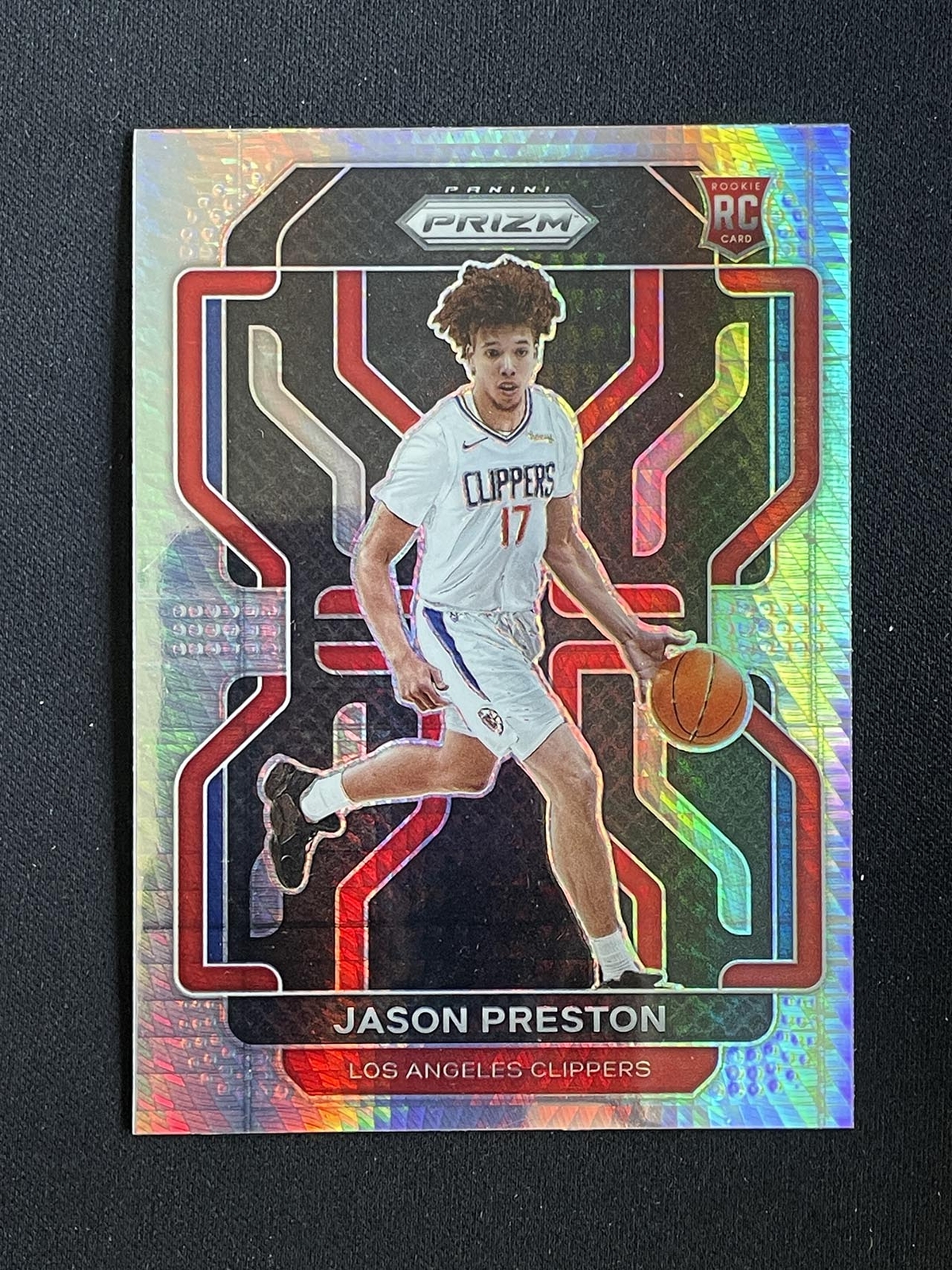 Jason Preston 2021-22 Panini Prizm Hyper Prizm RC #327