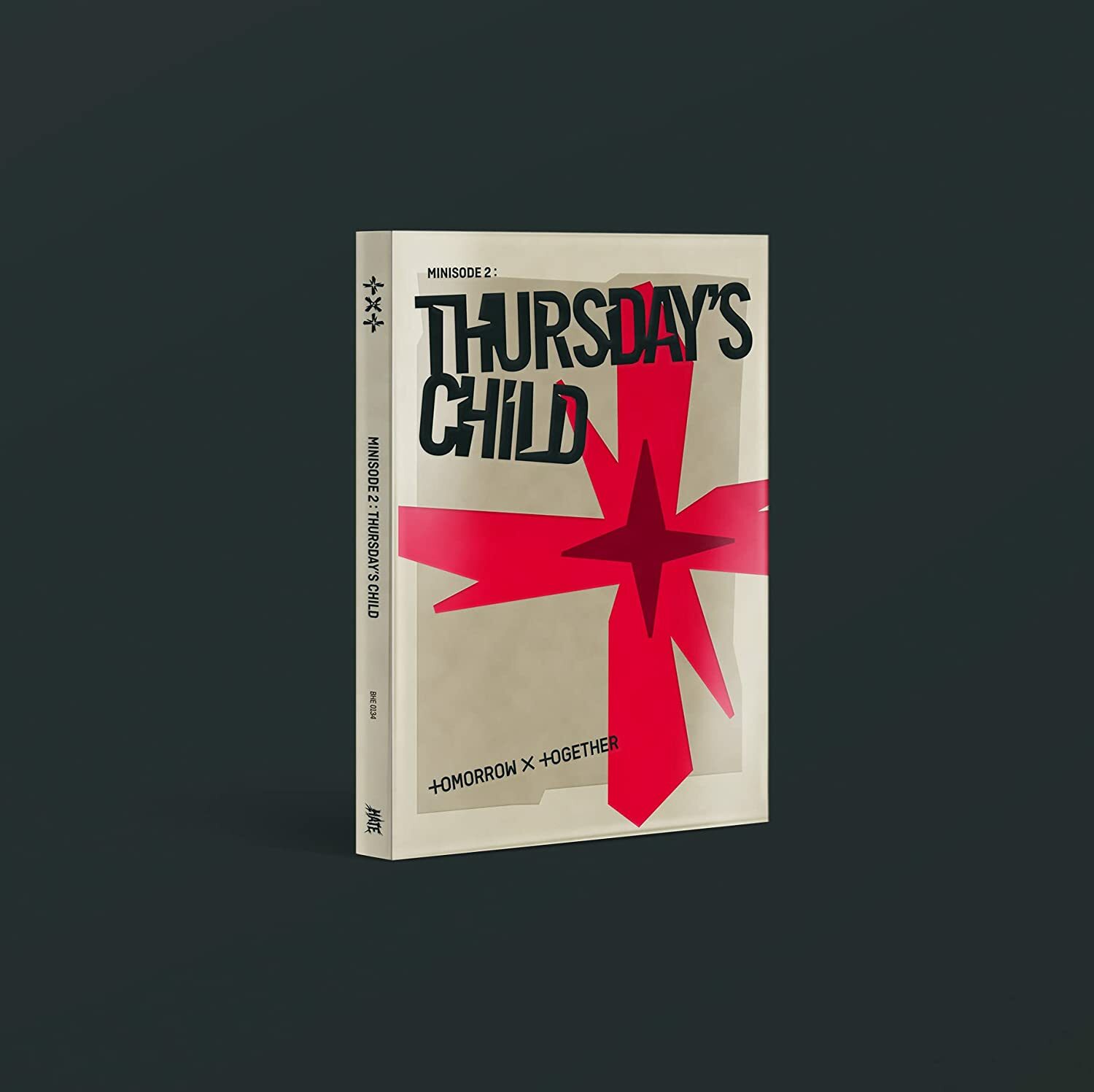 Tomorrow X Together Minisode 2 Tursday's Child CD (Hate) Book 64 Pages+6 Sticke