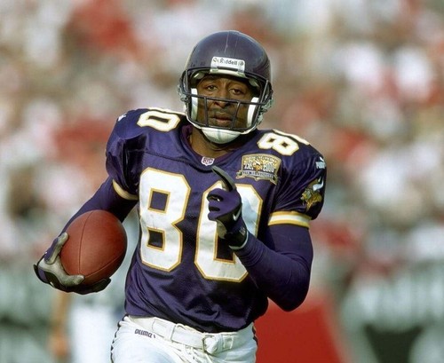 Minnesota Vikings Cris Carter Glossy 8x10 Photo NFL Football Print #4