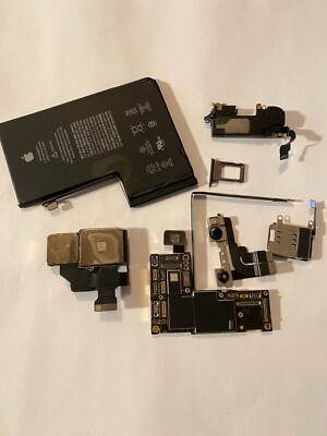 Apple iPhone 12 pro max 256GB Pacific blue unlocked logic board A2342 No face id