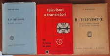 INGEGNERIA ELETTRONICA TELEVISORE LOTTO 3 VV EINAUDI GROB MANUALE TECNICO