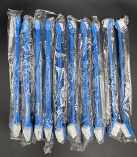 New 10 Dog Cat Pet Toothbrush Pienoy Blue Duel Head Tooth Health