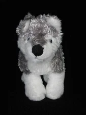 Wishpets SIKU Husky Dog Gray White Stuffed Animal Plush Toy 9" Small 2017