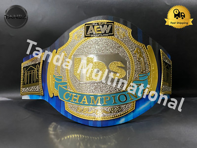 Custom Jade Cargill TBS Women's Championship Belt Wrestling Title 2mm Brass