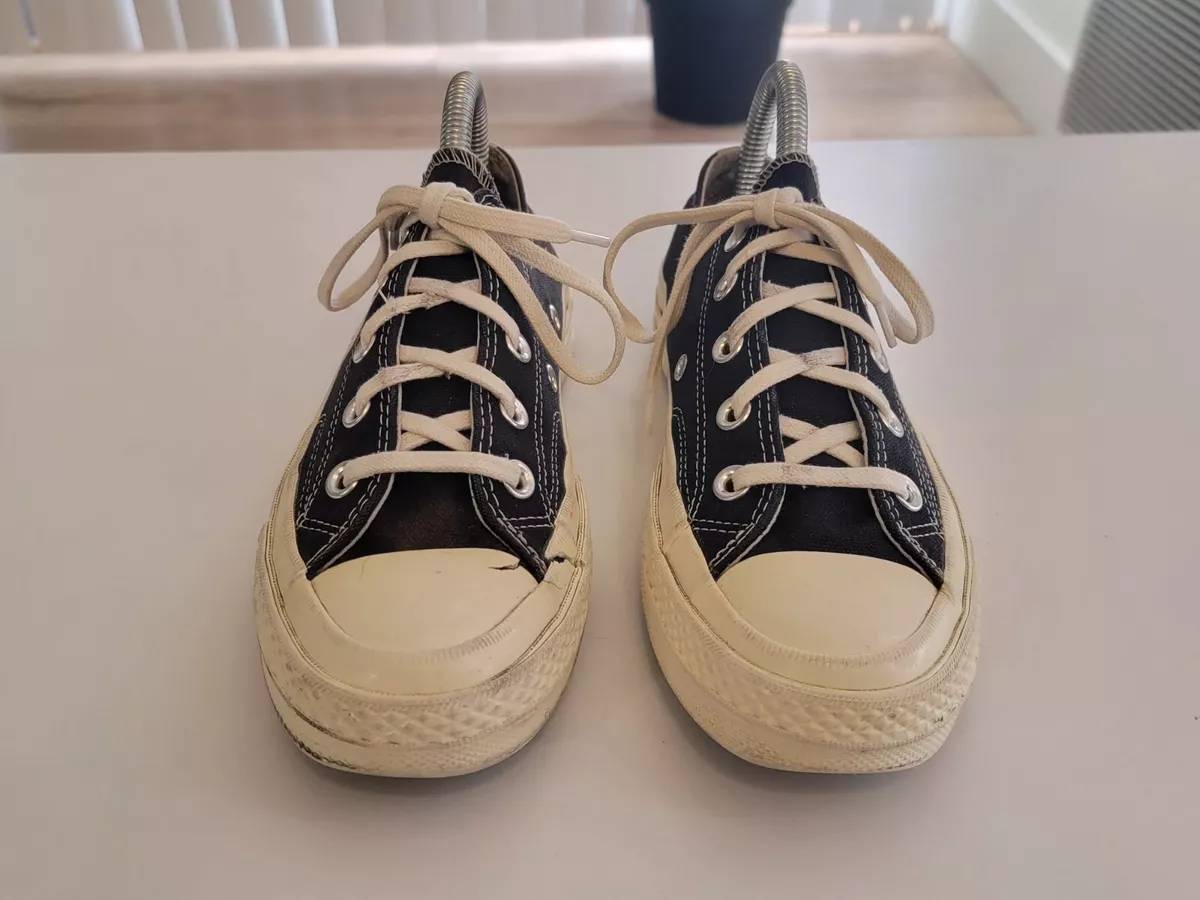 Converse Chuck 70 Low Comme des Garcons Play Black White | eBay