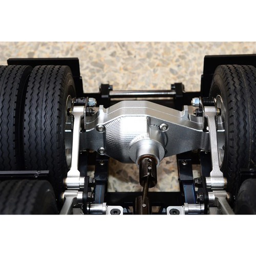 GPM Racing Aluminum Rear Gear Box Brown for Tamiya 1/14 Truck - Picture 3 of 4