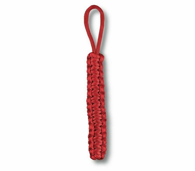 Swiss Army Paracord Pendant Knife Lanyard Red Victorinox for sale