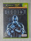Chronicles of Riddick Escape From Butcher Bay Original Xbox Game CIB Vin Diesel